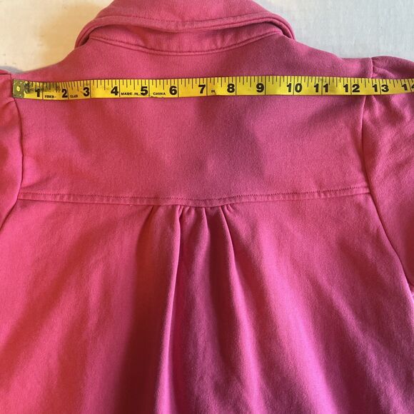 Vintage Passport Girl Dress Jacket Child’s Large Pink 1960’s Style Short Sleeve - Picture 8 of 10